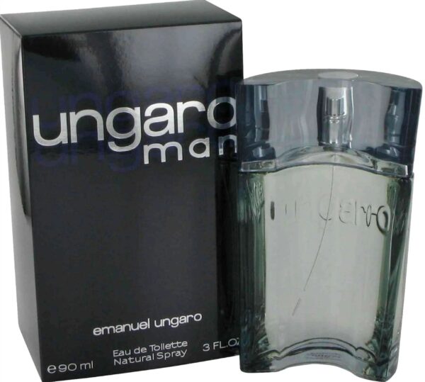 Emanuel Ungaro Ungaro Man Eau de Toilette for Men – 3 oz