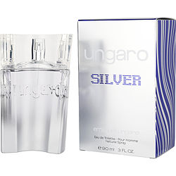 Ungaro Silver by Ungaro EDT Spray 3 oz for Men