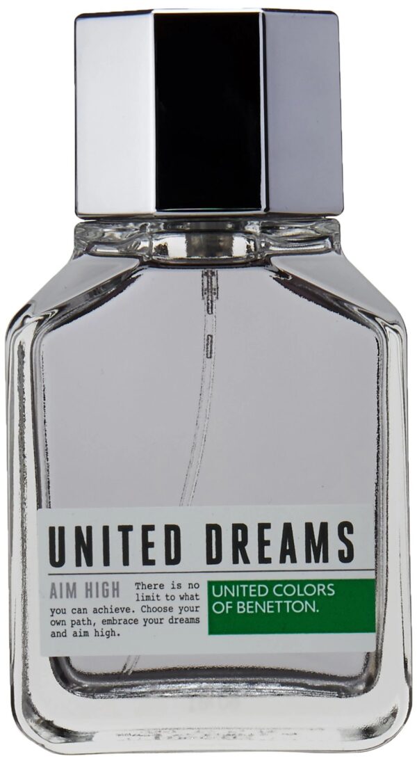 United Colors of Benetton Benetton United Dreams Aim High Eau de Toilette for Men – 3.4 oz