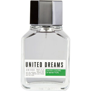 United Colors of Benetton United Dreams Aim High Eau de Toilette for Men – 3.4 oz