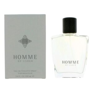 Usher Homme Eau de Toilette Spray for Men, 3.4 oz