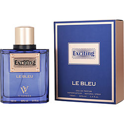 V. Veneza Exciting Le Bleu by Dumont Paris EAU DE PARFUM SPRAY 3.4 OZ for MEN