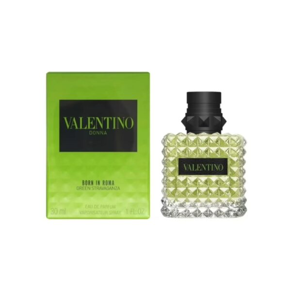 Valentino Donna Born In Roma Green Stravaganza Eau de Parfum for Women – 1 oz