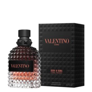 Valentino Uomo Born In Roma Coral Fantasy Eau de Toilette for Men – 3.4 oz