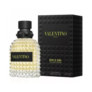 Valentino Uomo Born In Roma Yellow Dream Eau de Toilette for Men – 1.7 oz