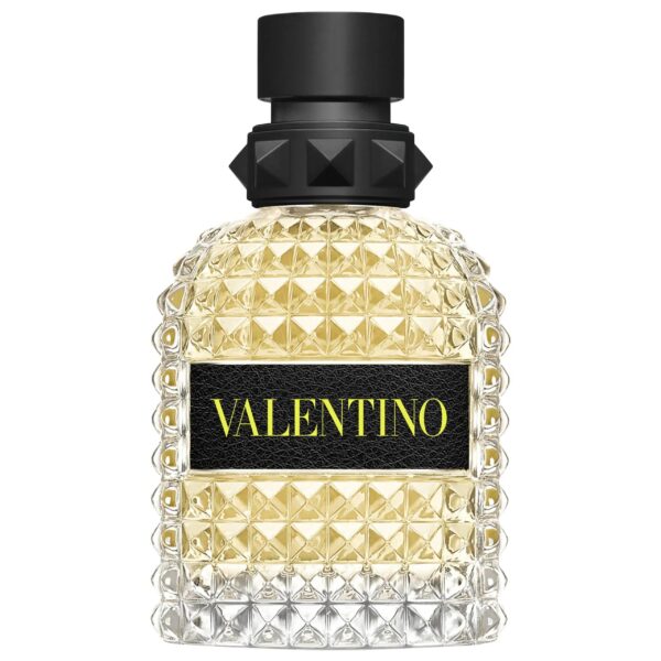 Valentino Uomo Born In Roma Yellow Dream Eau de Toilette for Men – 3.4 oz
