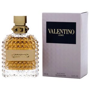 Valentino Uomo Eau de Toilette for Men – 3.4 oz