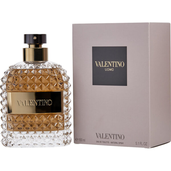 Valentino Uomo Eau de Toilette for Men – 5.07 oz