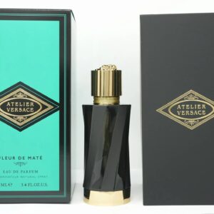 Versace Atelier Fleur De Mate Eau de Parfum for Unisex – 3.4 oz
