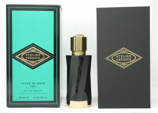 Versace Atelier Fleur De Mate Eau de Parfum for Unisex – 3.4 oz