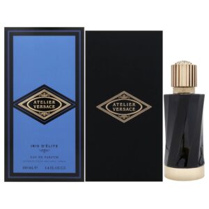 Versace Atelier Iris d'Elite Eau de Parfum for Unisex – 3.4 oz