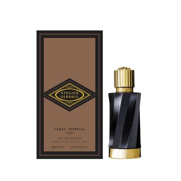 Versace Atelier Tabac Imperial Eau de Parfum for Men – 3.4 oz
