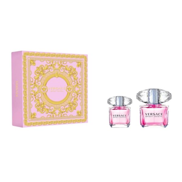 Versace Bright Crystal 2 piece v3 Eau de Toilette for Women – 2 piece gift set - v3