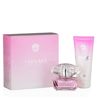 Versace Bright Crystal 2 piece v5 Eau de Toilette for Women – 2 piece gift set - v5