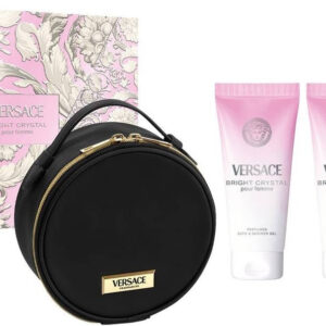 Versace Bright Crystal , 4 piece v6 Eau de Toilette for Women – 4 piece gift set - v6