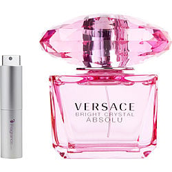 Versace Bright Crystal Absolu EAU DE PARFUM SPRAY 0.27 OZ Travel Spray for Women
