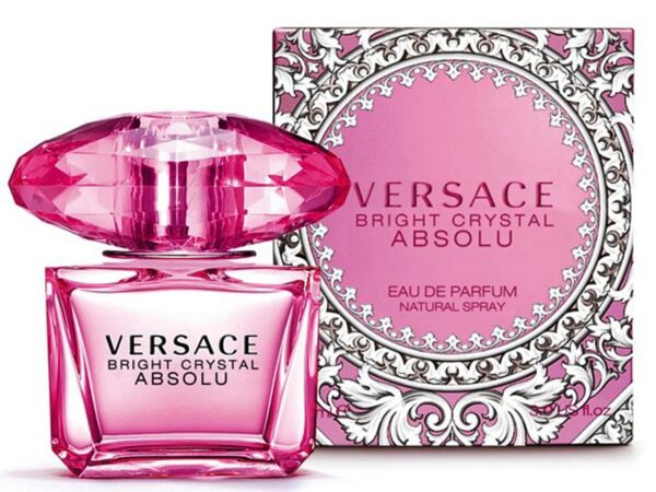 Versace Bright Crystal Absolu Eau de Parfum for Women – 3.0 oz