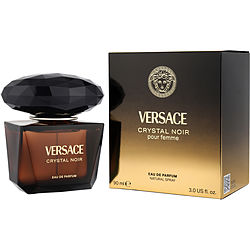 Versace Crystal Noir by Gianni Versace EAU DE PARFUM SPRAY 3 OZ