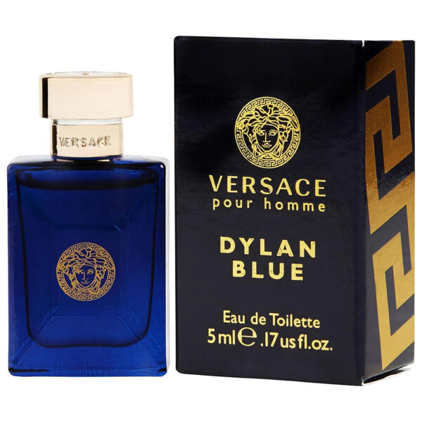 Versace Dylan Blue Eau de Toilette for Men – 0.17 oz