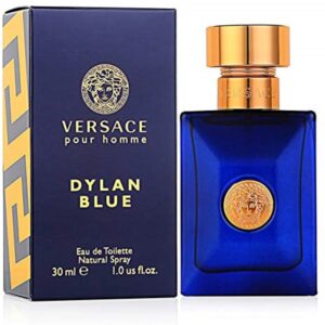 Versace Dylan Blue Eau de Toilette for Men – 1.0 oz