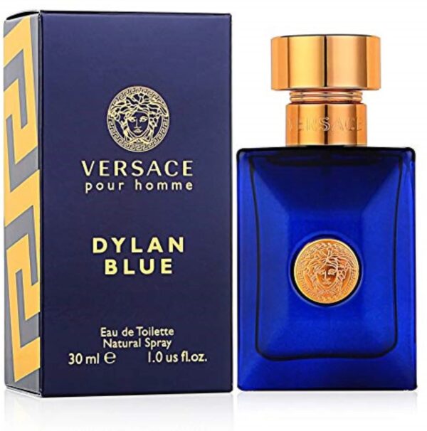 Versace Dylan Blue Eau de Toilette for Men – 1.0 oz