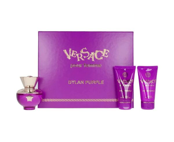 Versace Dylan Purple Pour Femme Eau de Parfum 3 Piece Gift Set