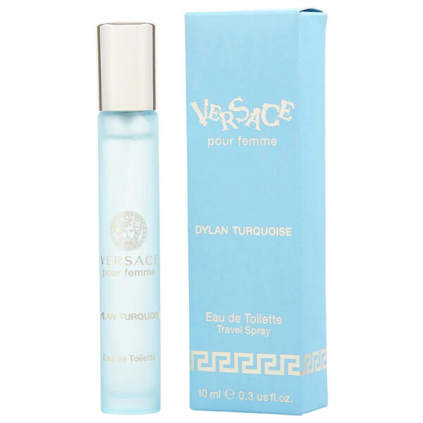 Versace Dylan Turquoise Eau de Toilette for Women – 0.34 oz