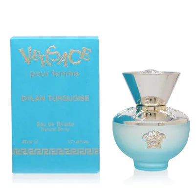 Versace Dylan Turquoise Eau de Toilette for Women – 1.7 oz