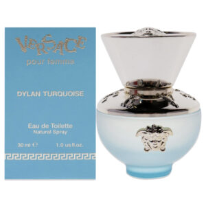 Versace Dylan Turquoise Eau de Toilette for Women – 1 oz
