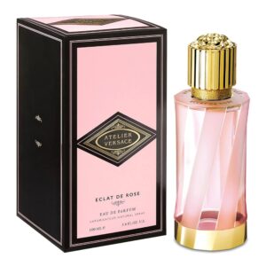 Versace Atelier Eclat de Rose Eau de Parfum for Unisex – 3.4 oz