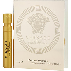 Versace Eros Pour Femme by Gianni Versace EAU DE PARFUM SPRAY VIAL ON CARD for WOMEN