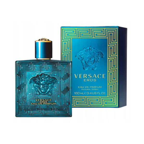Versace Eros Eau de Parfum for Men – 3.4 oz