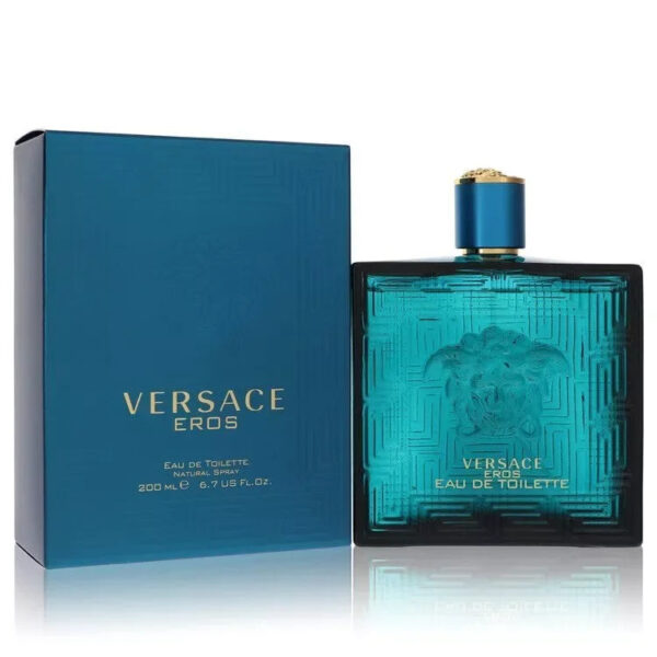 Versace Eros Eau de Toilette for Men – 6.7 oz