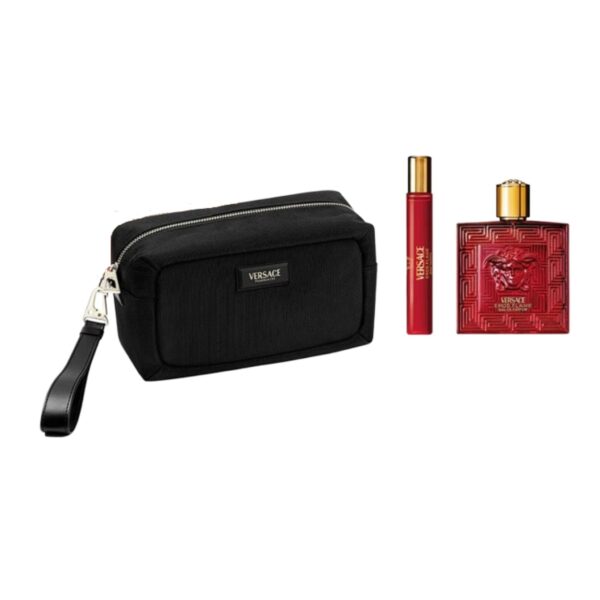 Versace Eros Flame 3 piece v7 Eau de Parfum for Men – 3 piece gift set - v7