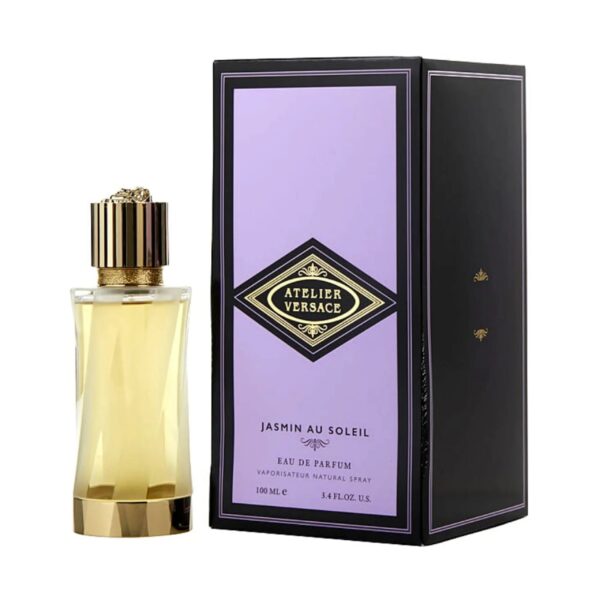Versace Atelier Jasmin Au Soleil Eau de Parfum for Unisex – 3.4 oz