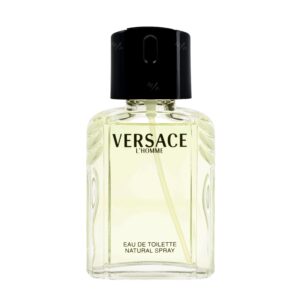 Versace L'homme Eau de Toilette for Men – 3.3 oz