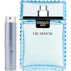 Versace Man Eau Fraiche EDT SPRAY 0.27 OZ Travel Spray for Men