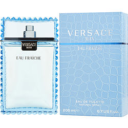 Versace Man Eau Fraiche EDT Spray for Men - 6.7 oz