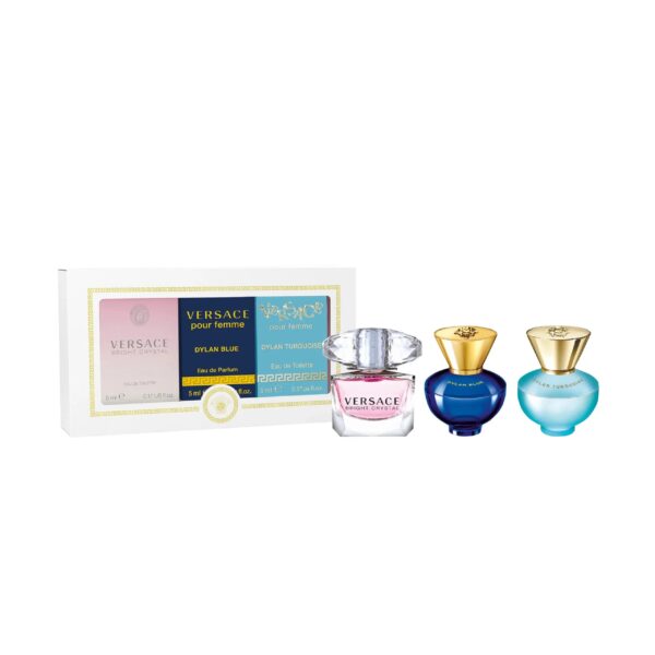 Versace Variety 3 piece Eau de Toilette for Women – 3 piece gift set
