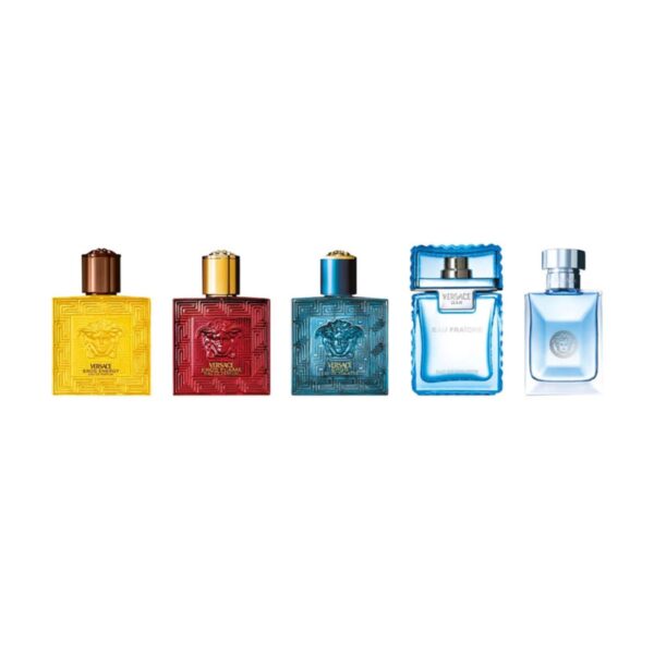 Versace Variety 5-Piece Men's Mini Fragrance Set