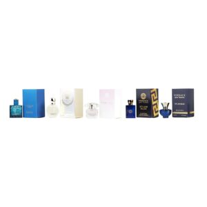 Versace Variety 5 piece v2 Eau de Toilette for Unisex – 5 piece gift set - v2