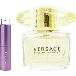Versace Yellow Diamond EDT Travel Spray 0.27 oz for Women