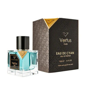 Vertus Eau de Cyan Eau de Parfum for Unisex – 3.4 oz