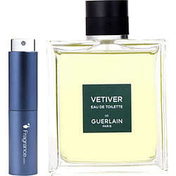 Vetiver Guerlain by Guerlain EDT SPRAY 0.27 OZ Travel Spray