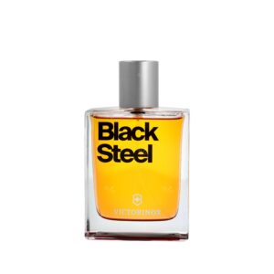 Victorinox Black Steel Eau de Toilette for Men – 3.4 oz
