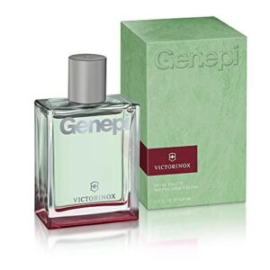 Victorinox Genepi Eau de Toilette for Men – 3.4 oz