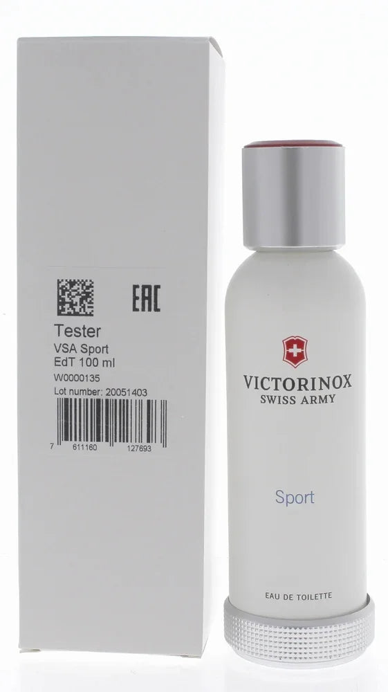 Victorinox Swiss Army Sport Eau de Toilette for Men – 3.4 oz