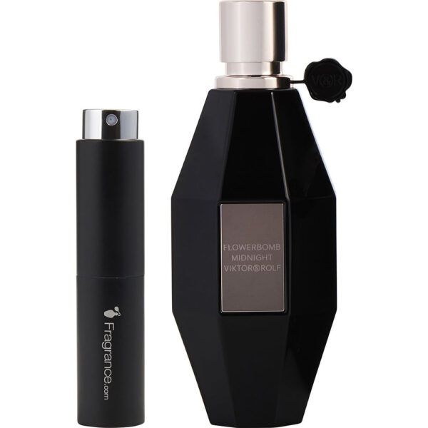 Viktor & Rolf Flowerbomb Midnight by Viktor & Rolf TRAVEL Eau de Parfum for Women – 0.27 oz
