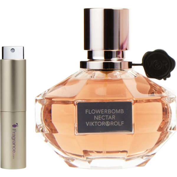 Viktor & Rolf Flowerbomb Nectar by Viktor & Rolf INTENSE TRAVEL Parfum Intense for Women – 0.27 oz