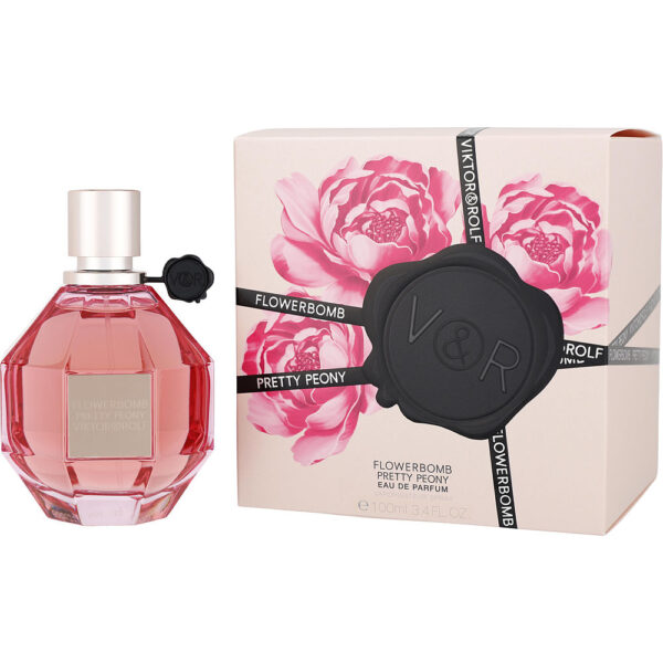 Viktor & Rolf Flowerbomb Pretty Peony by Viktor & Rolf Eau de Parfum for Women – 3.4 oz